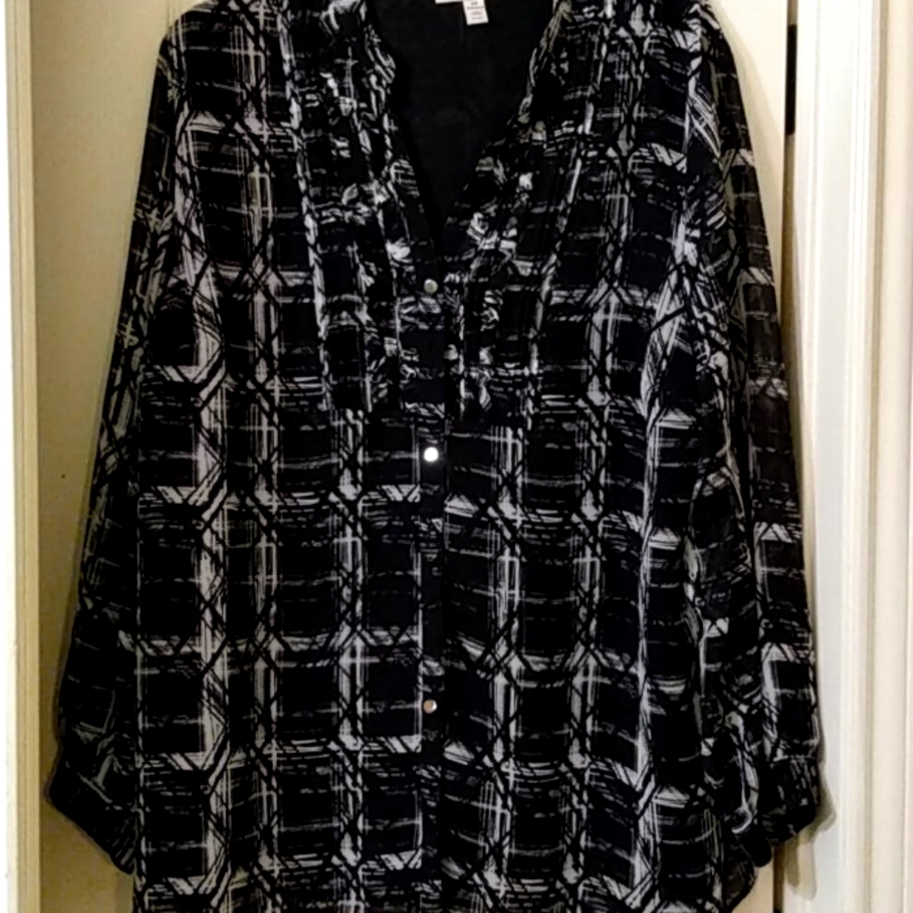Ladies Long Sleeve Blouse